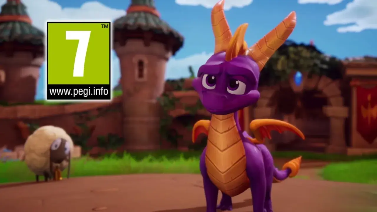 Spyro el dragón morado, ideal para juegos PS4 para niños. ¡Aventura y diversión garantizadas!