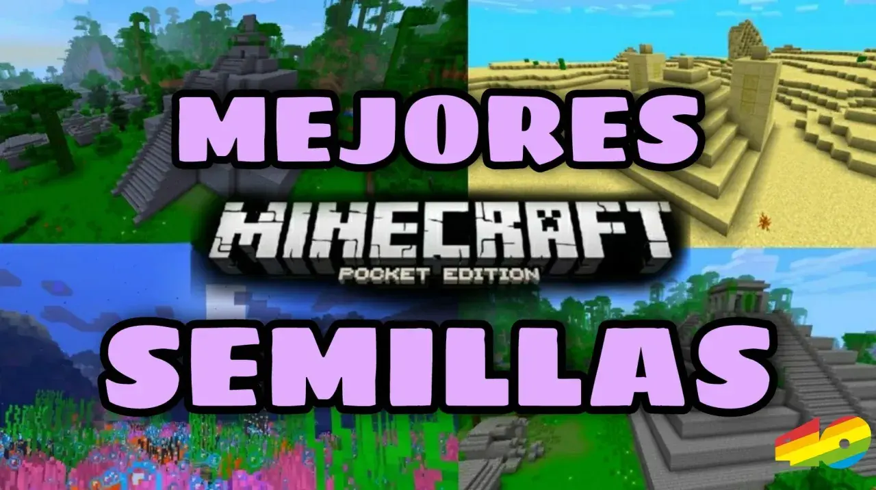 Mejores semillas para Minecraft Bedrock: jungla, desierto, océano y ruinas. ¡Explora mundos increíbles!