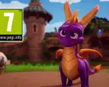 Spyro el dragón morado, ideal para juegos PS4 para niños. ¡Aventura y diversión garantizadas!