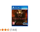 Caja del juego "Until Dawn: Rush of Blood" para PS4, uno de los mejores juegos VR PS4. Terrorífico payaso y vías de tren.