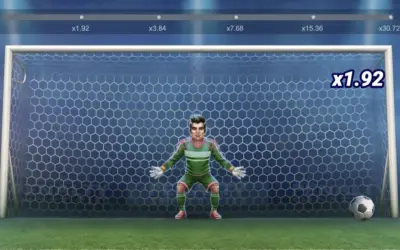 El juego de penaltis en el móvil: en el navegador