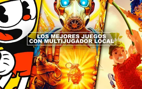 Personajes de Cuphead, Borderlands y It Takes Two, listos para divertirse con los mejores juegos multijugador local.