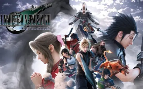 Personajes de Final Fantasy VII Remake Parte 3, con Cloud, Aerith, Sephiroth y otros, listos para la batalla.