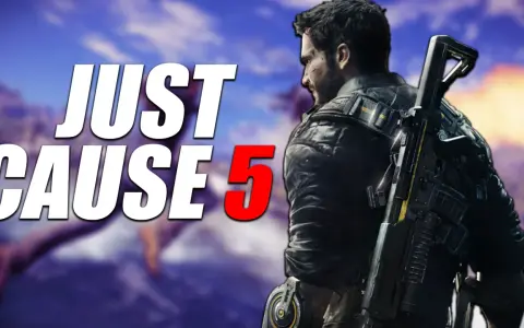 Rico Rodríguez se prepara para la acción en Just Cause 5, con su rifle listo para la próxima aventura explosiva.