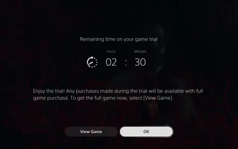 Tiempo restante de prueba de Alan Wake 2: 02:30. ¡Disfruta la demo!