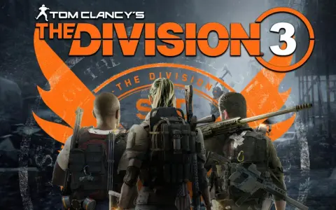 Tres agentes de The Division 3, con equipo táctico y armas, se preparan para la misión.