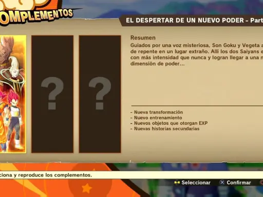 Goku y Vegeta en Dragon Ball Z: Kakarot, listos para un nuevo poder.