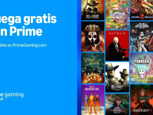 Juegos gratis con Prime Gaming: Call of Juarez, Star Wars, Hitman y más. ¡Descúbrelos en PrimeGaming.com!