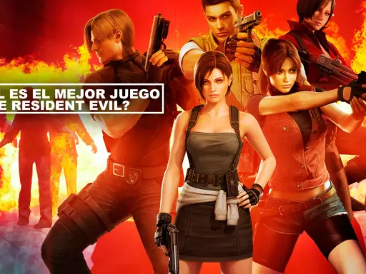 Leon, Claire, Jill y Ada, listos para la acción. ¿Cuál de los mejores Resident Evil te ha marcado más?