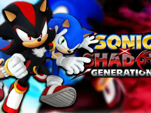 Sonic y Shadow se unen en Sonic x Shadow Generations, listos para la acción.