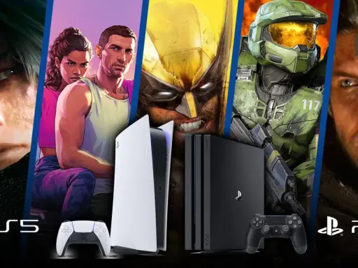 Personajes de videojuegos icónicos, PS5 y PS4. ¡Descubre los top juegos PS4 y prepárate para la acción!
