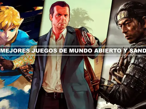 Link, Michael de GTA V y Jin Sakai, protagonistas de los mejores juegos de mundo abierto.