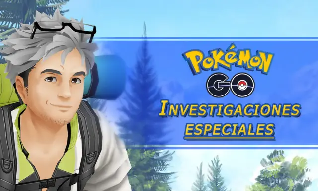 Un entrenador de Pokémon GO con gafas y mochila, listo para sus misiones especiales.