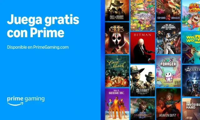 Juegos gratis con Prime Gaming: Call of Juarez, Star Wars, Hitman y más. ¡Descúbrelos en PrimeGaming.com!