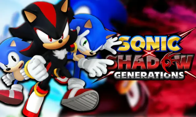 Sonic y Shadow se unen en Sonic x Shadow Generations, listos para la acción.