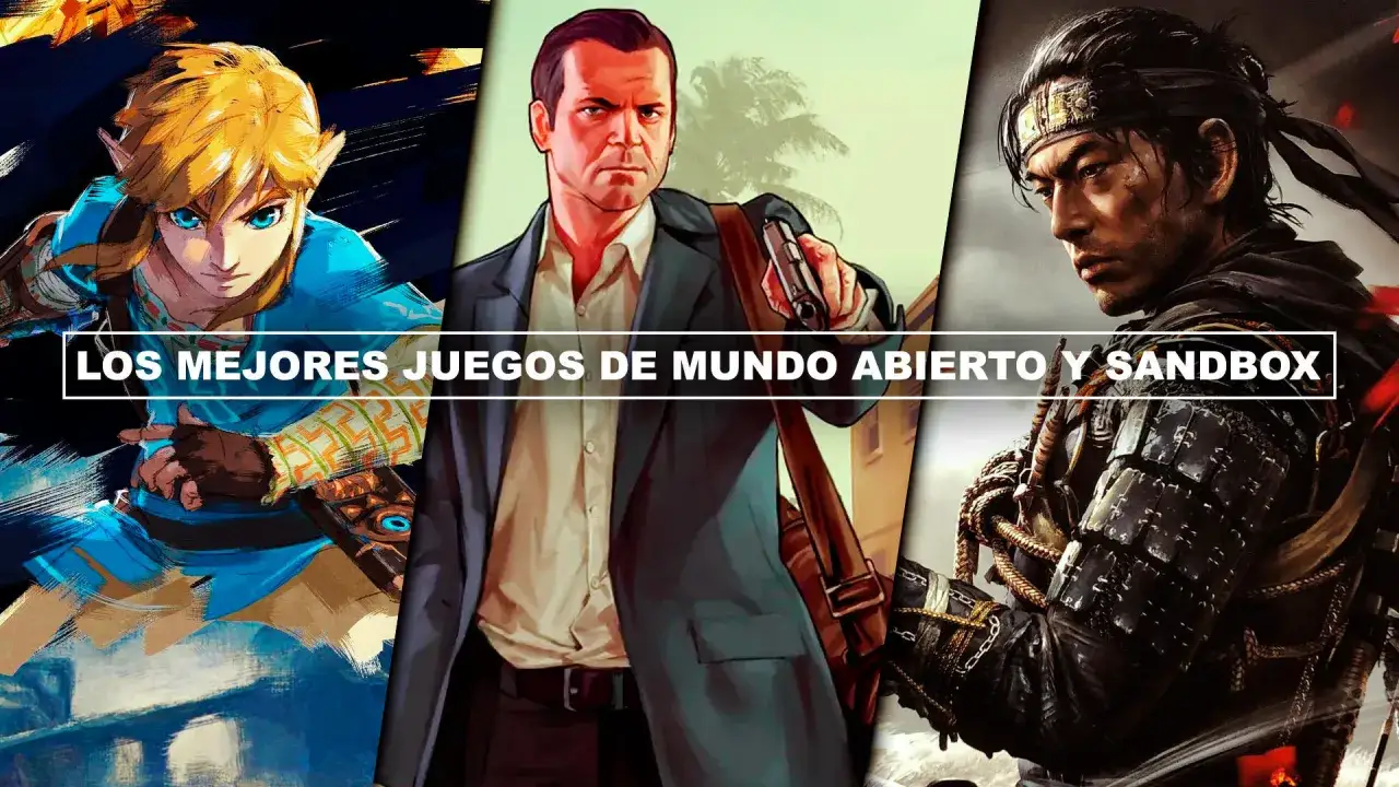 Link, Michael y Jin, protagonistas de los mejores juegos de mundo abierto.