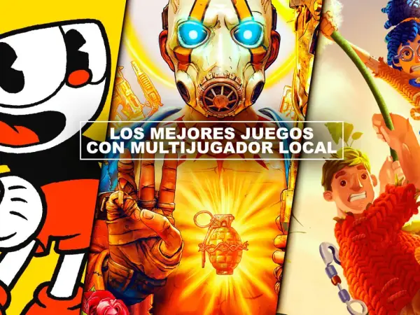 Personajes de Cuphead, Borderlands y It Takes Two, listos para divertirse con los mejores juegos multijugador local.