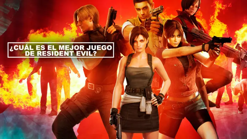 Leon, Claire, Jill y Ada, listos para la acción. ¿Cuál de los mejores Resident Evil te ha marcado más?